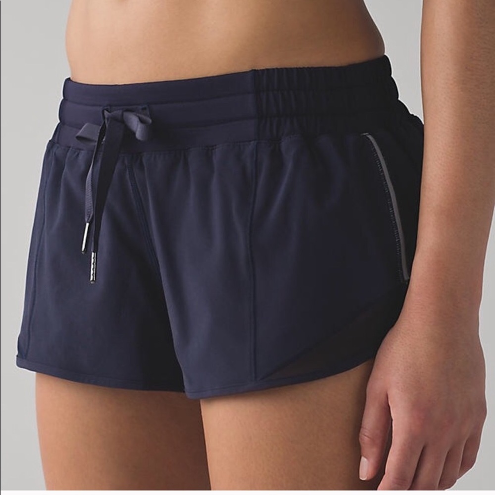 Lululemon Hotty Hot shorts in navy
